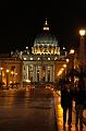 Roma - Vaticano, Piazza San Pietro di notte - 2